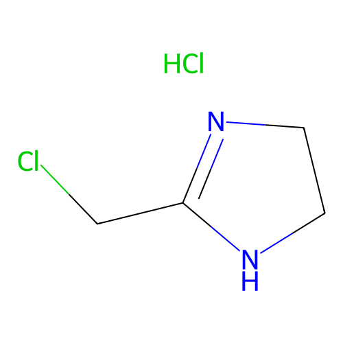 2-(Chloromethyl)-4, 5-dihydro-1H-imidazole hydrochloride, min 97%, 100 grams