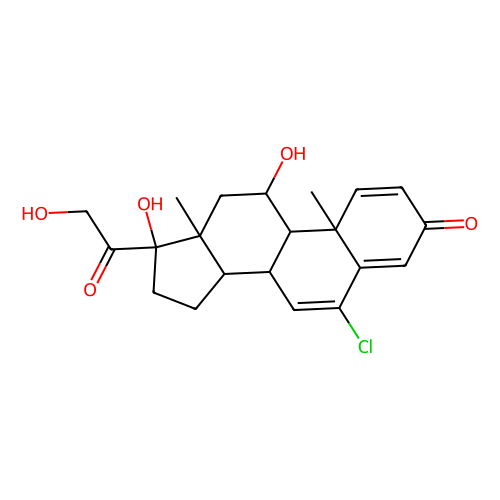 Cloprednol, 0.5 mg