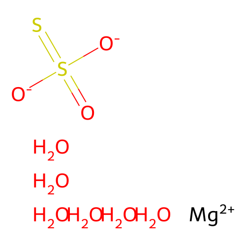 Magnesium thiosulfate hexahydrate, min 99%, 100 grams
