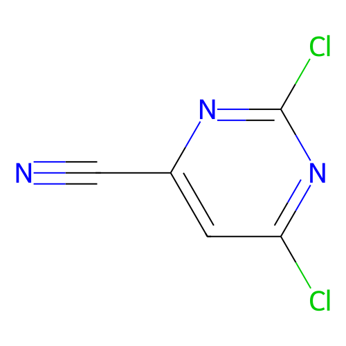 2, 6-Dichloropyrimidine-4-carbonitrile, min 97%, 1 gram