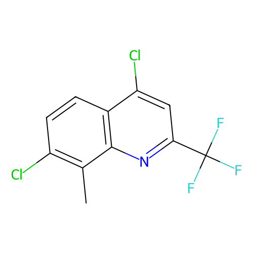 4, 7-Dichloro-8-methyl-2-(trifluoromethyl)quinoline, min 95%, 1 gram