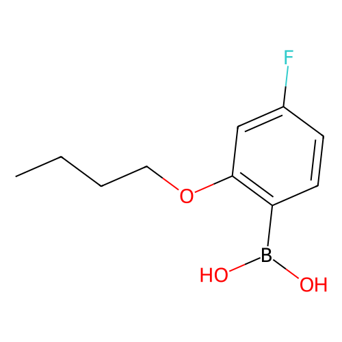 2-n-Butoxy-4-fluorobenzeneboronic acid, min 95%, 100 mg