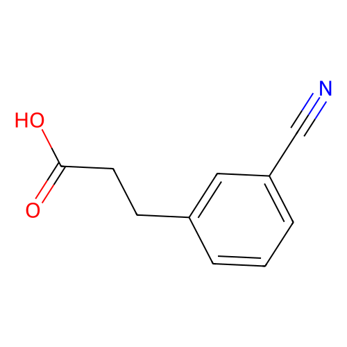 3-Cyanobenzenepropanoic acid, min 98%, 1 gram