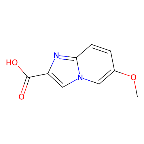 6-METHOXYIMIDAZO[1, 2-A]PYRIDINE-2-CARBOXYLIC ACID, min 97%, 1 gram