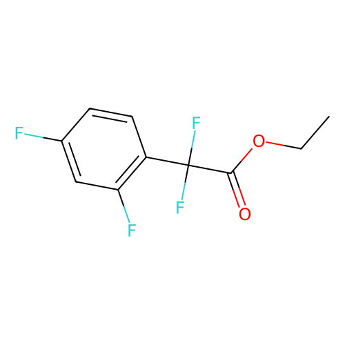 Ethyl 2-(2, 4-difluorophenyl)-2, 2-difluoroacetate, min 97%, 1 gram