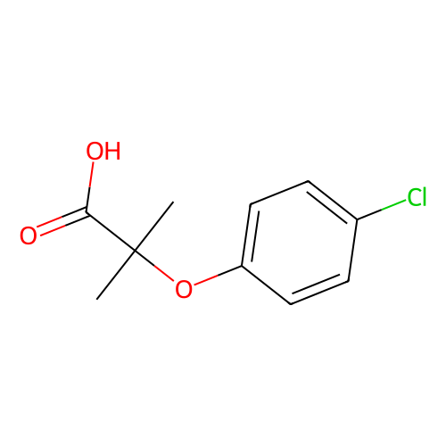 2-(4-Chlorophenoxy)isobutyric Acid, min 98%, 100 grams