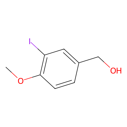 3-Iodo-4-methoxybenzyl alcohol, min 96%, 10 grams
