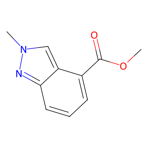 2-Methyl-2H-indazole-4-carboxylic acid methyl ester, 1 gram