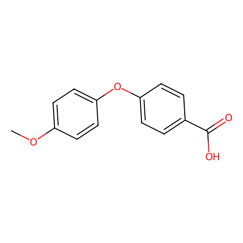 4-(4-Methoxyphenoxy)benzoic acid, min 97%, 1 gram