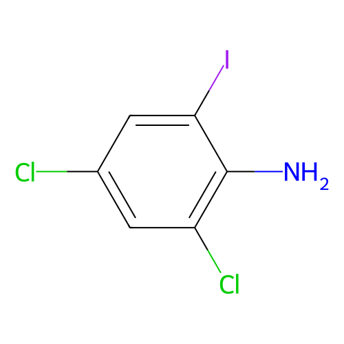 2, 4-Dichloro-6-iodoaniline, min 97%, 25 grams