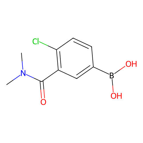 4-Chloro-3-(dimethylaminocarbonyl)phenylboronic acid, min 98%, 1 gram