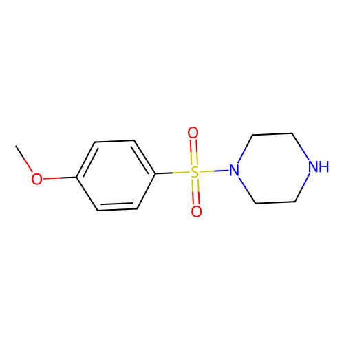 1-[(4-Methoxybenzene)sulfonyl]piperazine, 1 gram