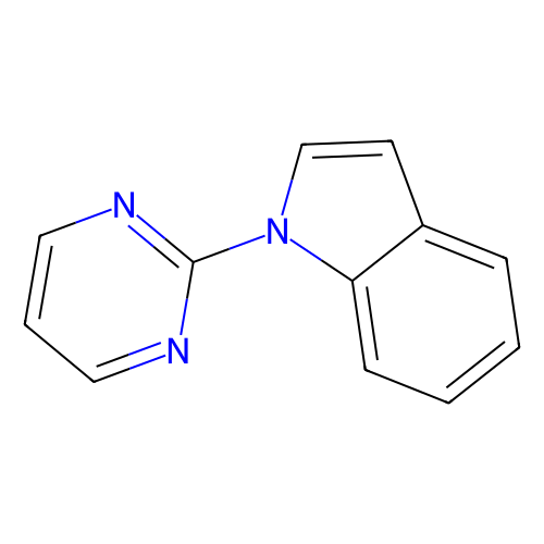 1-(pyrimidin-2-yl)-1H-indole, min 97%, 1 gram