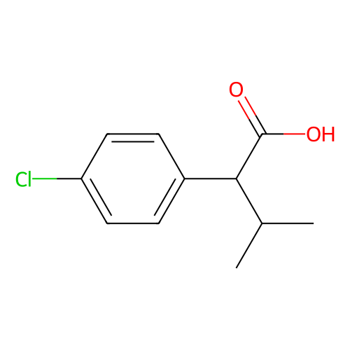 2-(4-Chlorophenyl)-3-methylbutyric Acid, min 98%, 100 grams