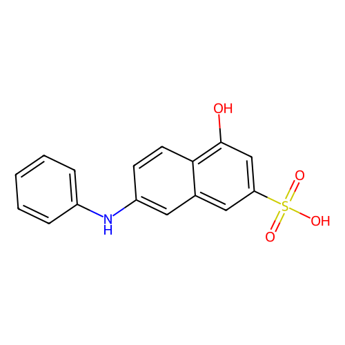 7-Anilino-4-hydroxy-2-naphthalenesulfonic Acid, min 95%, 100 grams