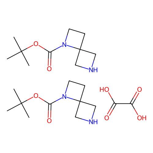 tert-butyl 1, 6-diazaspiro[3.3]heptane-1-carboxylate hemioxalate, min 97%, 100 mg