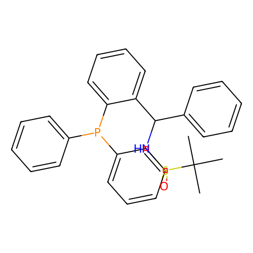 [S(R)]-N-[(R)-[2-(Diphenylphosphino)phenyl]phenylmethyl]-2-methyl-2-propanesulfinamide, min 95%, 100 mg
