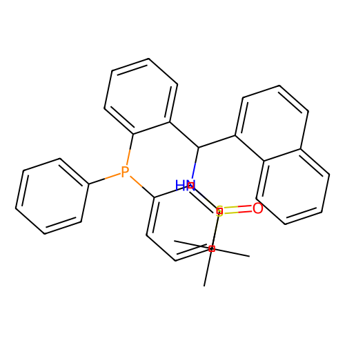 [S(R)]-N-[(S)-[2-(Diphenylphosphino)phenyl]-1-naphthalenylmethyl]-2-methyl-2-propanesulfinamide, min 95%, 100 mg