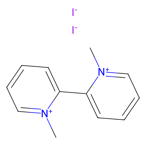 1, 1'-Dimethyl-2, 2'-bipyridinium diiodide, min 98%, 1 gram