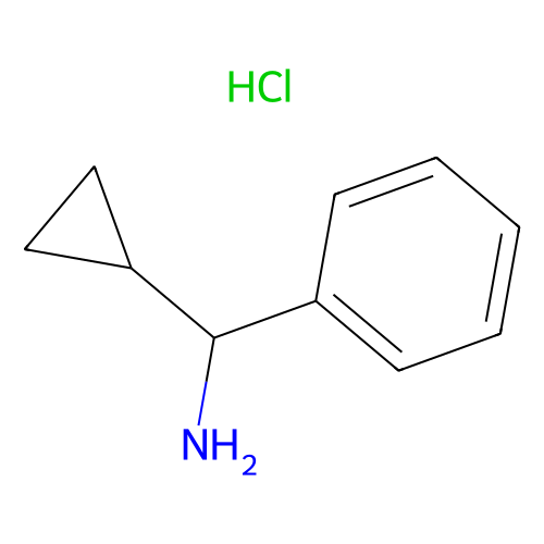 1-Cyclopropyl-1-phenylmethanamine Hydrochloride, min 98%, 1 gram