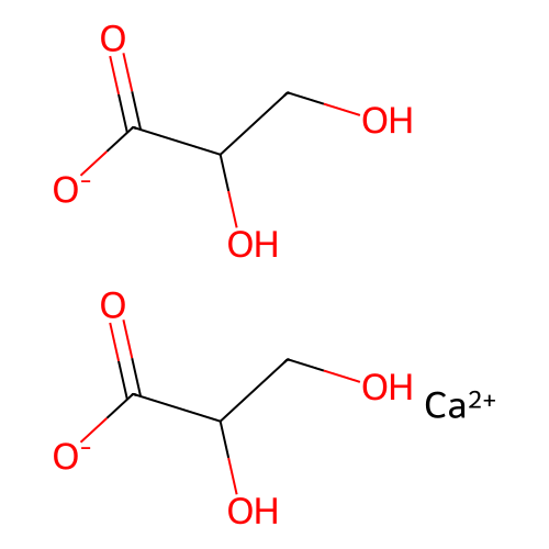 DL-Glyceric acid hemicalcium salt hydrate, min 98%, 1 gram