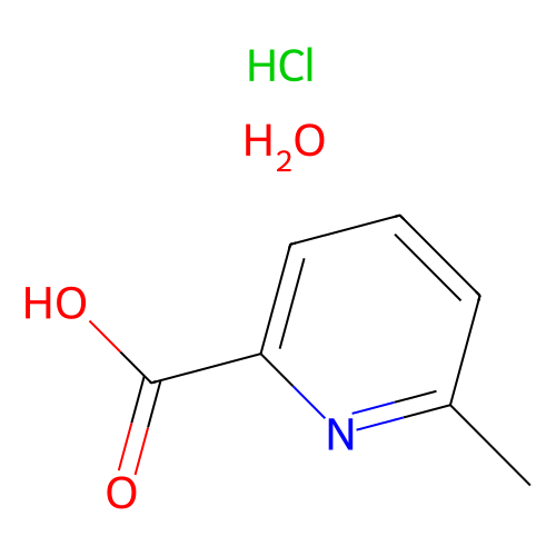 6-Methylpyridine-2-carboxylic acid hydrochloride hydrate, min 95%, 1 gram