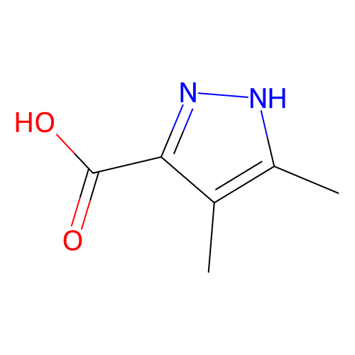 3, 4-Dimethyl-1H-pyrazole-5-carboxylic acid, min 95%, 1 gram