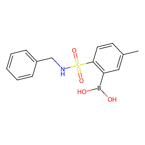 2-(N-Benzylsulfamoyl)-5-methylphenylboronic acid, min 97%, 1 gram