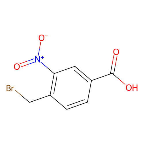 4-Bromomethyl-3-nitrobenzoic acid, min 97%, 10 grams