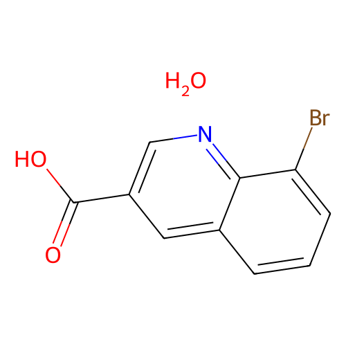 8-Bromoquinoline-3-carboxylic acid hydrate, min 97%, 1 gram