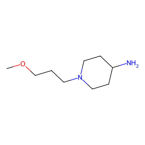 1-(3-methoxypropyl)piperidin-4-amine, min 97%, 10 grams