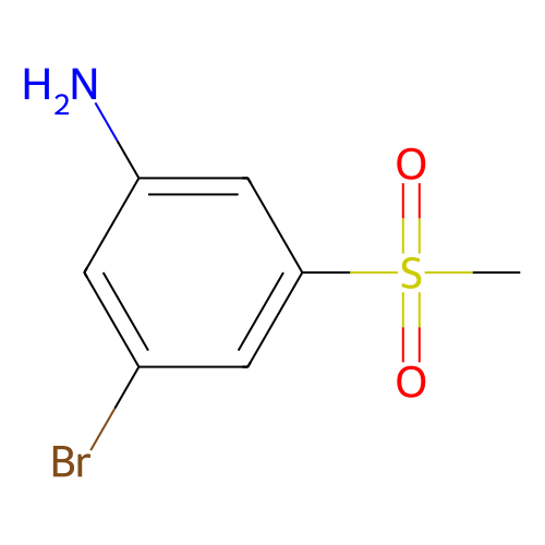 3-Bromo-5-(methylsulfonyl)aniline, min 98%, 250 mg
