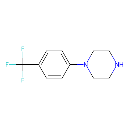 1-(4-Trifluoromethylphenyl)piperazine, min 98% (GC)(T), 10 grams