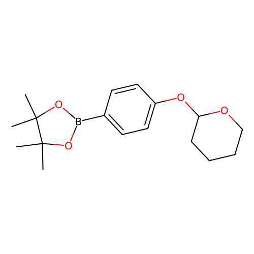 4-[(Tetrahydro-2H-pyran-2-yl)oxy]phenylboronic Acid Pinacol Ester, min 97%, 1 gram