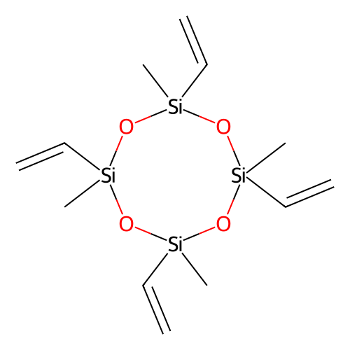 2, 4, 6, 8-Tetramethyl-2, 4, 6, 8-tetravinylcyclotetrasiloxane, min 97% (GC), 100 grams