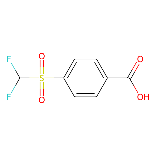 4-(Difluoro-methanesulfonyl)-benzoic acid, min 98%, 1 gram