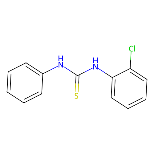1-(2-CHLOROPHENYL)-3-PHENYL-2-THIOUREA, 250 mg