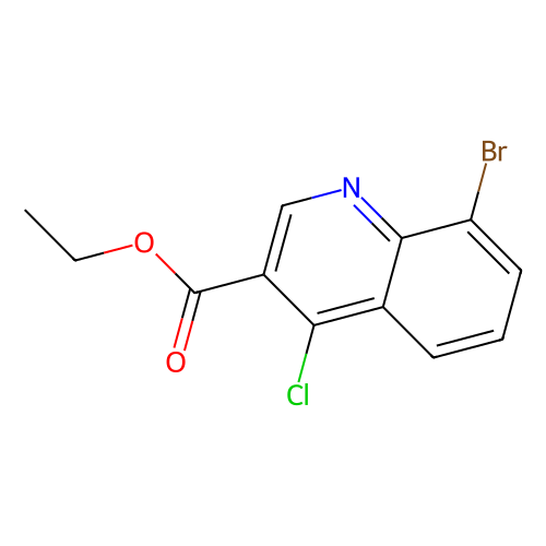 Ethyl 8-bromo-4-chloroquinoline-3-carboxylate, min 97%, 1 gram