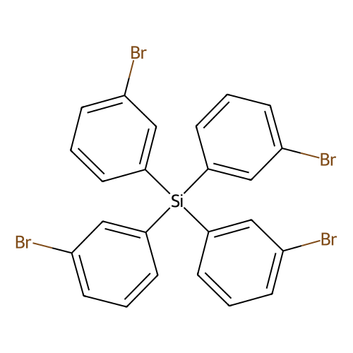 Tetrakis(3-bromophenyl)silane, min 98%, 100 mg