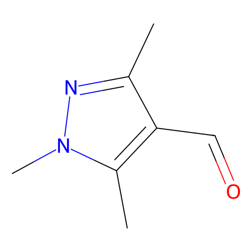 1, 3, 5-Trimethyl-1H-pyrazole-4-carboxaldehyde, min 97%, 1 gram
