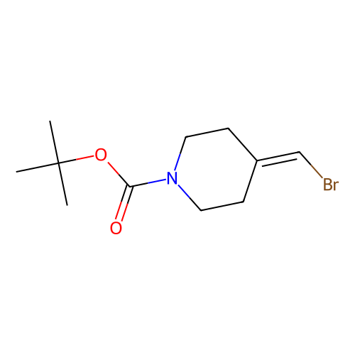 1-Boc-4-(Bromomethylene)piperidine, min 97%, 100 mg