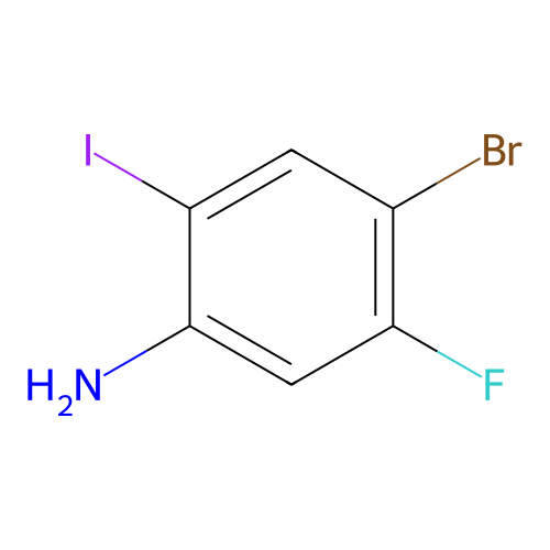 4-bromo-5-fluoro-2-iodoaniline, min 97%, 1 gram