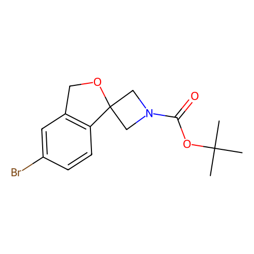 tert-butyl 5'-bromo-3'H-spiro[azetidine-3, 1'-[2]benzofuran]-1-carboxylate, min 97%, 1 gram