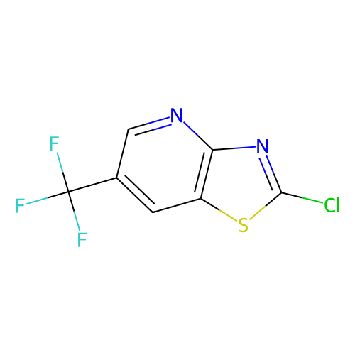 2-Chloro-6-(trifluoromethyl)thiazolo[4, 5-b]pyridine, min 98%, 100 mg
