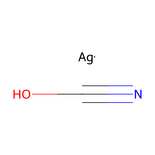 Silver cyanate, 5 grams