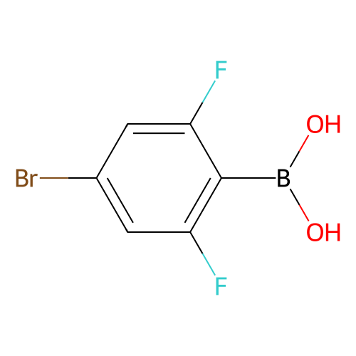4-Bromo-2, 6-difluorophenylboronic acid(Contains anhydride), min 98%, 1 gram