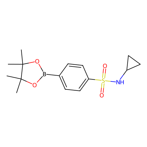 N-Cyclopropyl-4-(4, 4, 5, 5-tetramethyl-1, 3, 2-dioxaborolan-2-yl)benzenesulfonamide, min 98%, 1 gram