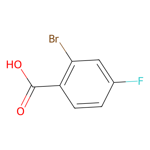2-Bromo-4-fluorobenzoic acid, min 98%, 100 grams