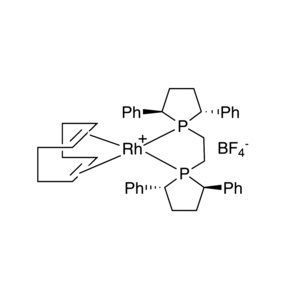 (-)-1, 2-Bis((2R, 5R)-2, 5-diphenylphospholano)ethane(1, 5-cyclooctadiene)rhodium(I) tetrafluoroborate, min 98%, 100 mg