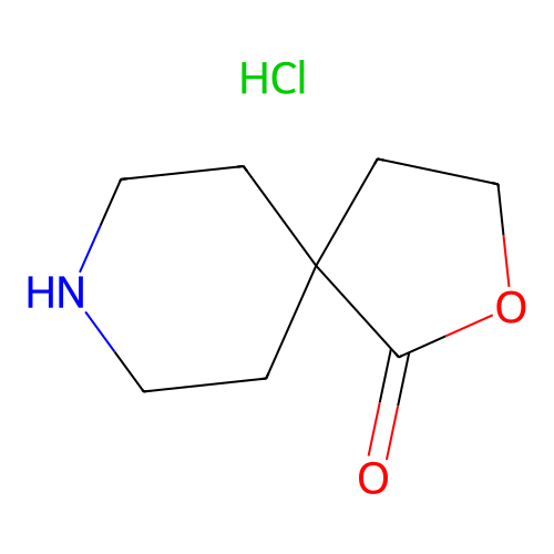 2-Oxa-8-azaspiro[4.5]decan-1-one hydrochloride, min 97%, 100 mg